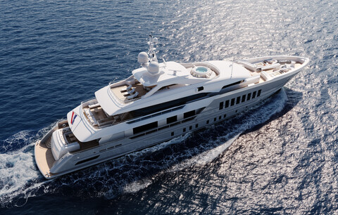 Heesen Yachts спустила на воду суперяхту Reliance