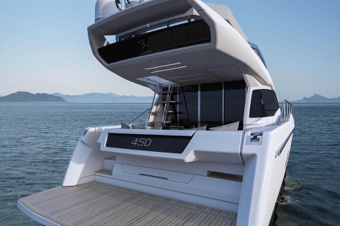 Ferretti Yachts 450: до 50 и меньше