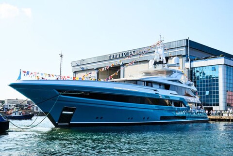 Turquoise Yachts спустила на воду 53-метровую суперяхту Jewels