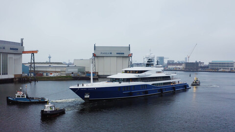 Damen Yachting передала владельцу суперяхту M&EM