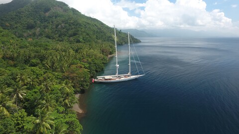 Royal Huisman завершила рефит шхуны Athos