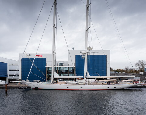 Royal Huisman завершила рефит шхуны Athos