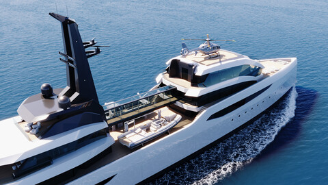 Feadship представила смелый концепт EXPV