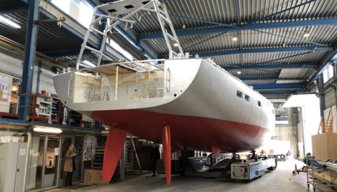 KM Yachtbuilders строит второй корпус в линейке Pelagic 77