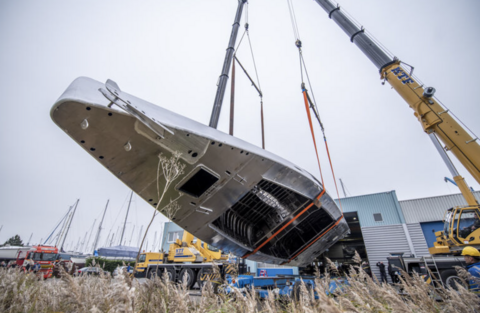 KM Yachtbuilders строит второй корпус в линейке Pelagic 77