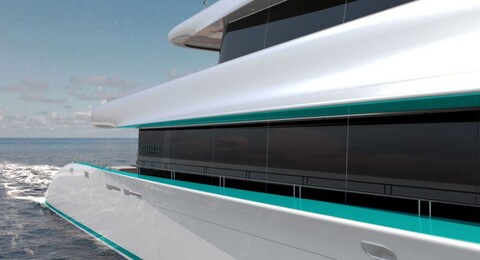 Turquoise Yachts представила 61-метровый концепт Echo