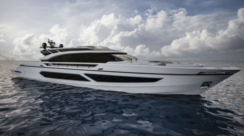 Верфь AB Yachts представила новую модель AB 120 Beach