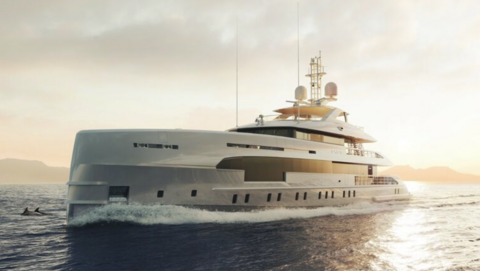 Heesen Yachts показала вдохновленный космосом интерьер суперяхты Project Orion