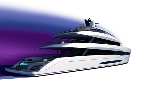 Студия Harrison Eidsgaard спроектирует новую 50-метровую серию от Heesen Yachts