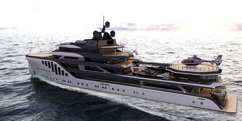 Baikal Yachts Group построит две 86-метровых суперяхты