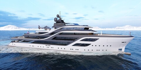 Baikal Yachts Group построит две 86-метровых суперяхты