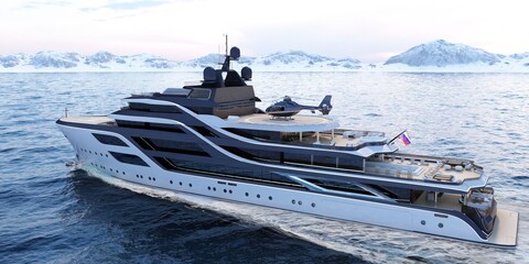 Baikal Yachts Group построит две 86-метровых суперяхты