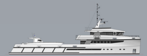 Circa Marine представила новый проект 40-метровой суперяхты