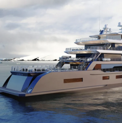Новая голландская верфь Leapher Yachts построит 61-метровый эксплорер