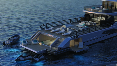 Компания Ocean Independence представила проект эксплорера Aluna 127