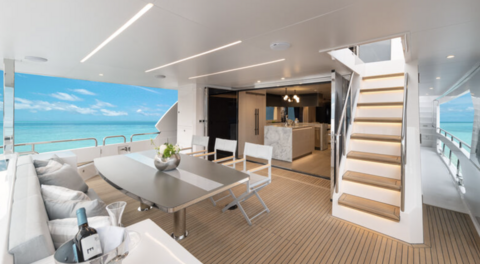 Horizon Yachts построила 25-метровую яхту Sweet Caroline для владельцев из Австралии