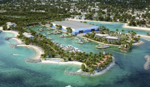 Курорт Legendary Marina Resort на Багамах построит новую марину для суперяхт