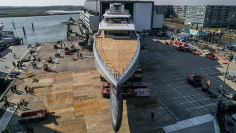 Oceanco передала владельцу суперяхту Seven Seas