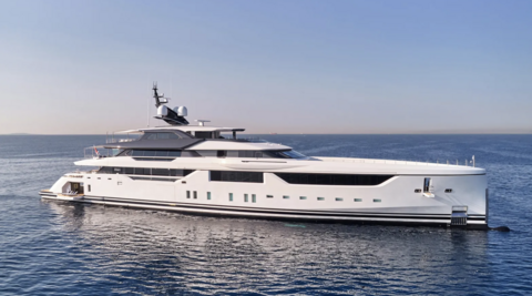 Греческая верфь Golden Yachts показала интерьер новой суперяхты O’Rea