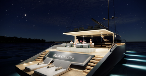 Компания SCA Yachting построит необычную 40-метровую суперяхту Boa Kingdom