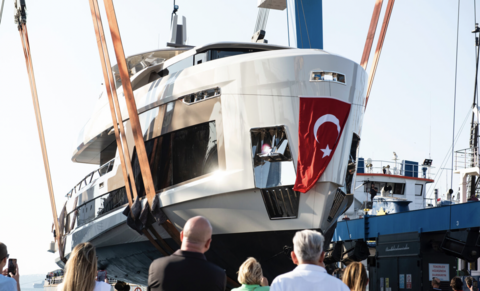 Mazu Yachts спустила на воду первую суперяхту в своей истории