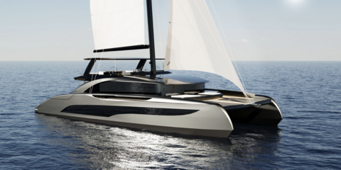 Sunreef Yachts показала, как будет выглядеть инновационный катамаран Sunreef Zero Cat