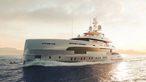 Heesen Yachts соединила корпус и надстройку суперяхты Project Orion