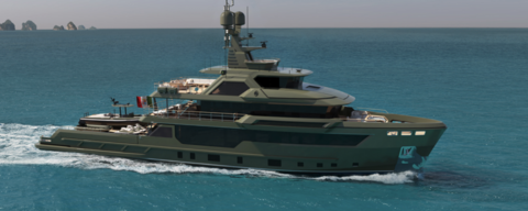 Cantiere delle Marche показала интерьеры третьего корпуса Flexplorer 146