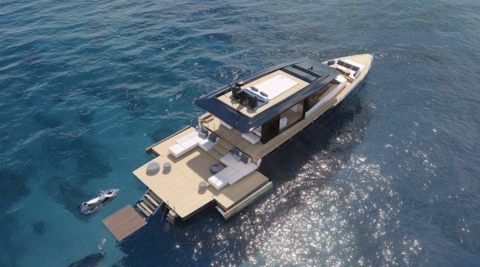 Nautor Swan будет строить новую 23-метровую моторную яхту