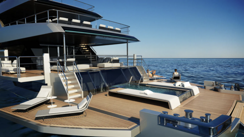 Ferretti Group продала два корпуса флагманской суперяхты Riva