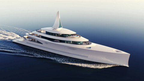 Feadship представила экологичный концепт суперяхты Dunes