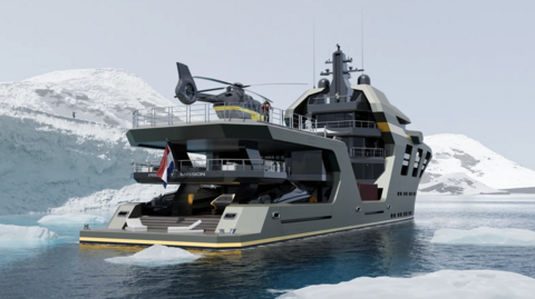 Icon Yachts представила концепт 64-метрового эксплорера