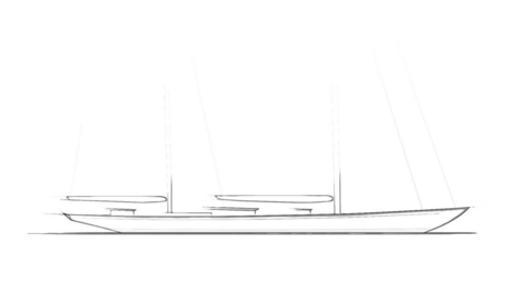 Vitters подписала контракт на строительство 68-метрового парусника