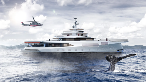Dynamiq Yachts представила концепт 55-метрового эксплорера