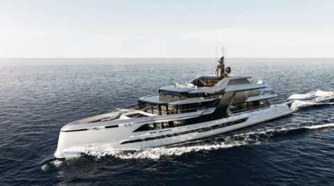 Golden Yachts представила концепт 65-метровой суперяхты Vesper