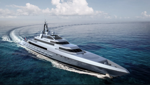 SilverYachts показала интерьеры строящейся 80-метровой суперяхты