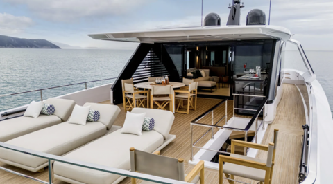 Ferretti Yachts показала интерьеры новой модели Infynito 90