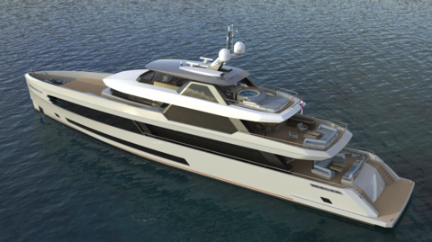 Mulder Yachts представила 50-метровый концепт