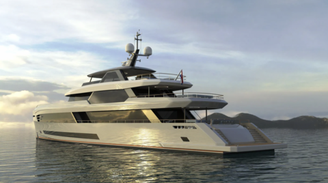 Mulder Yachts представила 50-метровый концепт