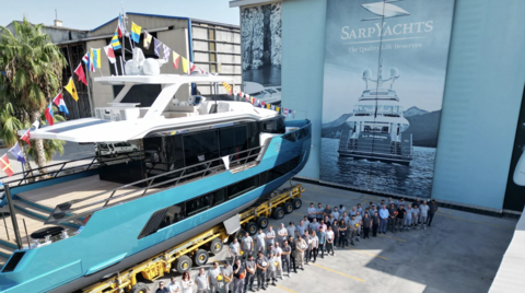 Sarp Yachts спустила на воду вторую суперяхту из серии XSR