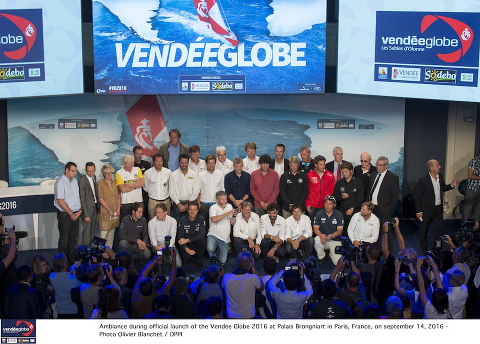 Vendée Globe 2016-2017: презентация в Париже