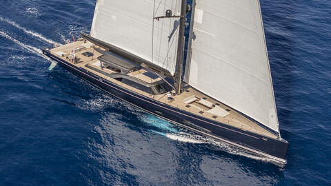 47-метровый парусник Nilaya совершил первый переход через Атлантику