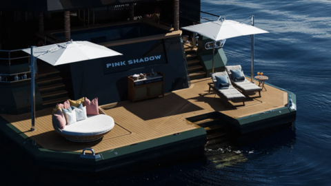Damen Yachting показала интерьеры суперяхты Pink Shadow