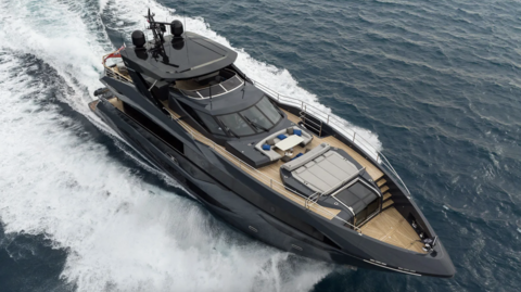 Британская верфь Sunseeker показала интерьеры суперяхты Majic