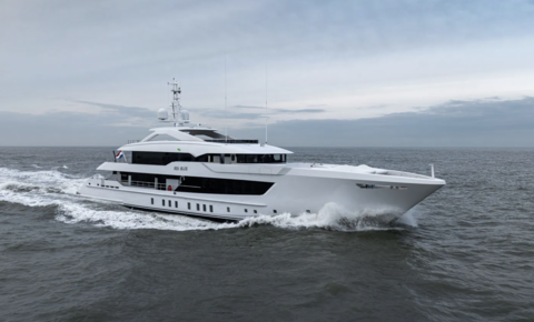 Heesen Yachts спустила на воду суперяхту Iris Blue