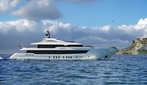 Heesen Yachts спустила на воду суперяхту Iris Blue