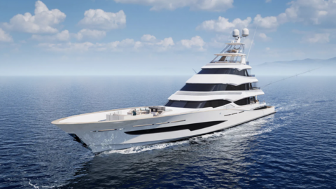 Royal Huisman готовится спустить на воду революционную суперяхту Project 406