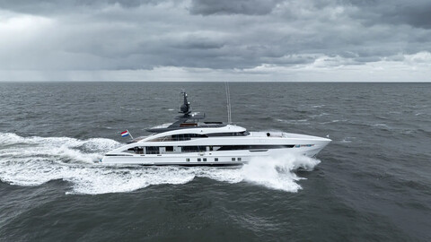 Heesen Yachts спустила на воду суперяхту ALP