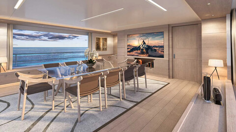 Cantiere delle Marche спустила на воду вторую суперяхту Flexplorer 146
