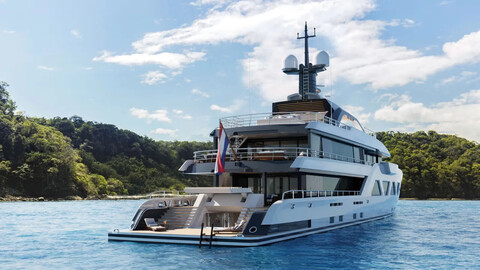 Damen Yachting показала интерьер седьмого корпуса Amels 60
